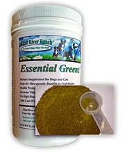 Flint River Ranch Essential Greens Pet Food Supplement  - Click to Enlarge